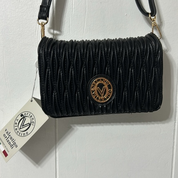 NWT Valentino Orlandi black crossbody - Picture 2 of 6